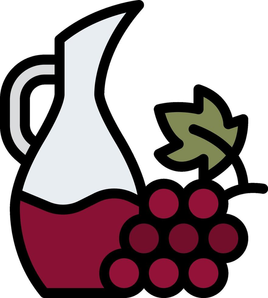 wine drink illustration design vector