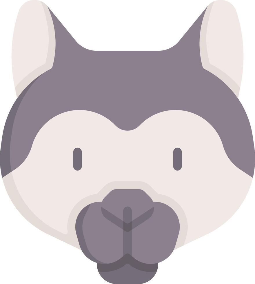 wolf illustration design vector