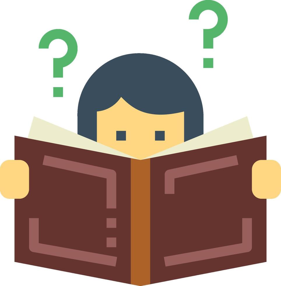 question illustration design vector