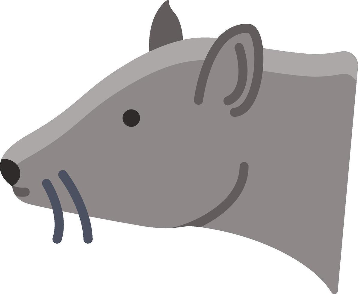 rat illustration design vector