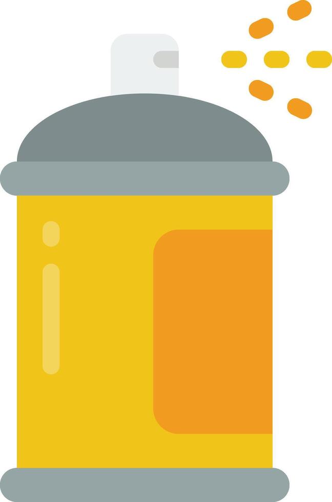 Spray can illustration vector