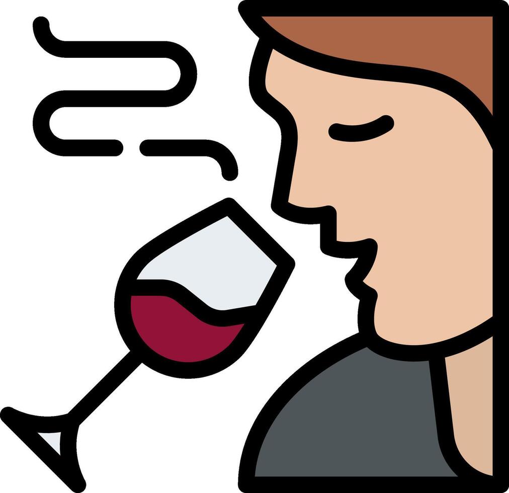 wine tasting illustration design vector