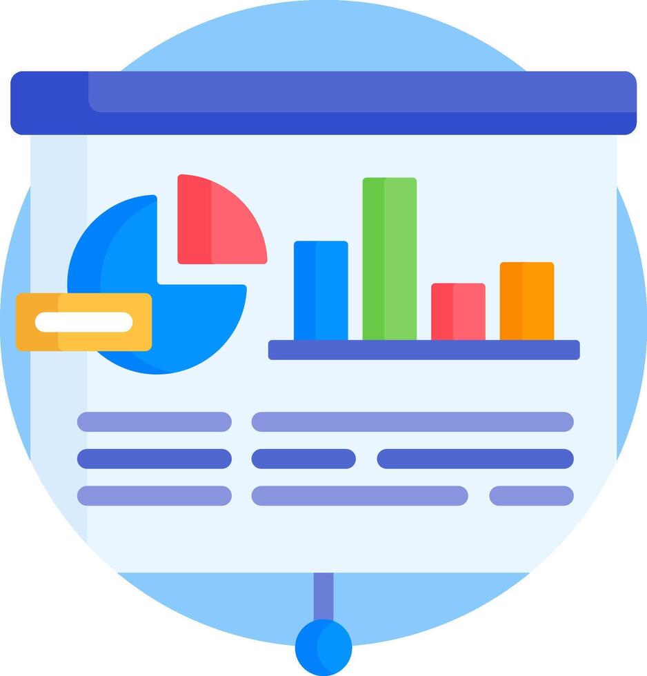 presentation illustration design vector