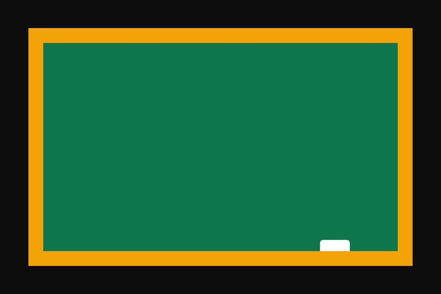 Classroom board for back to school design ornament vector
