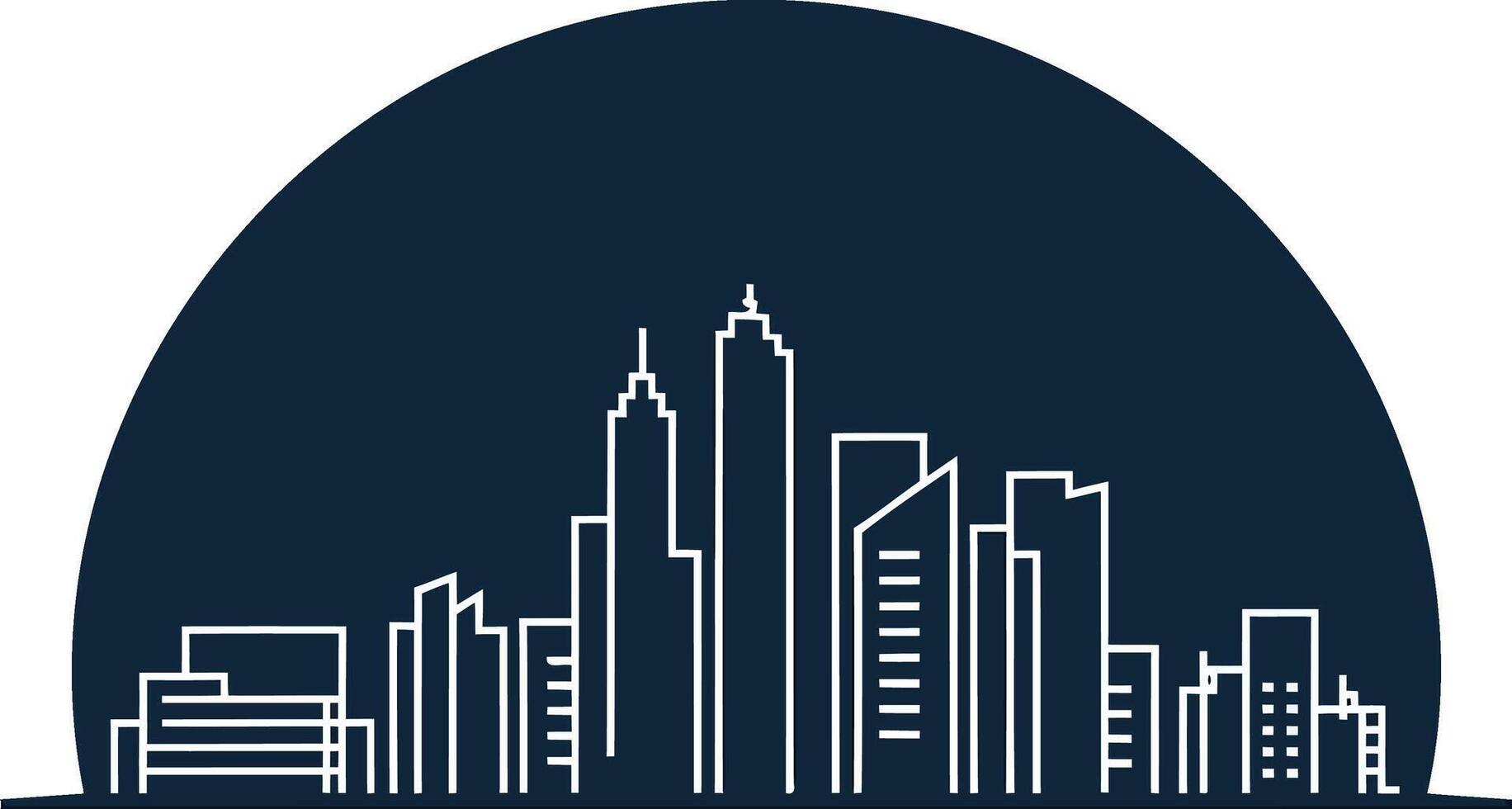 Architect Construction Logo Design illustration vector