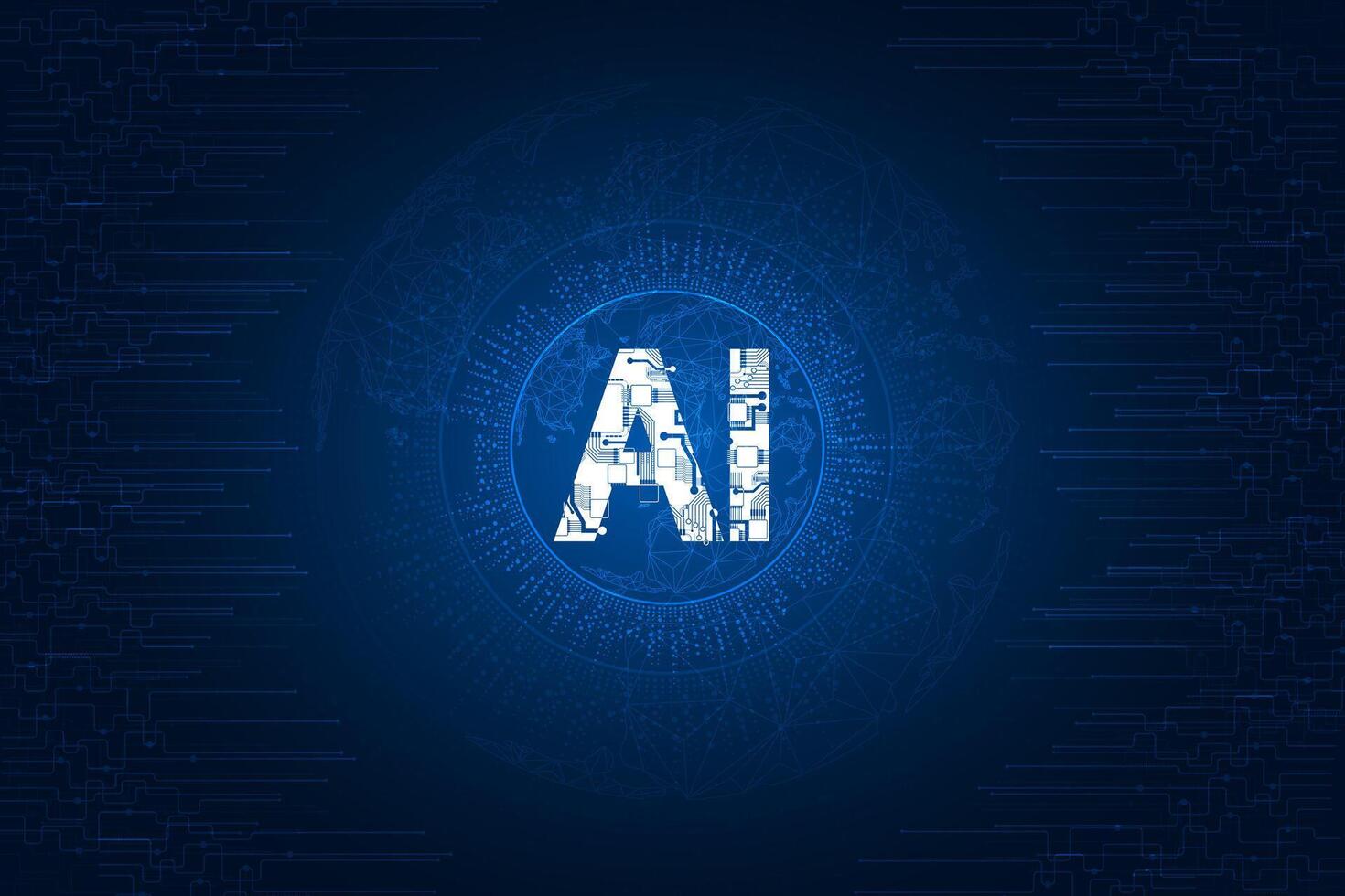 Modern technology circuit board texture background design. Quantum computer technologies concepts, large data processing. vector