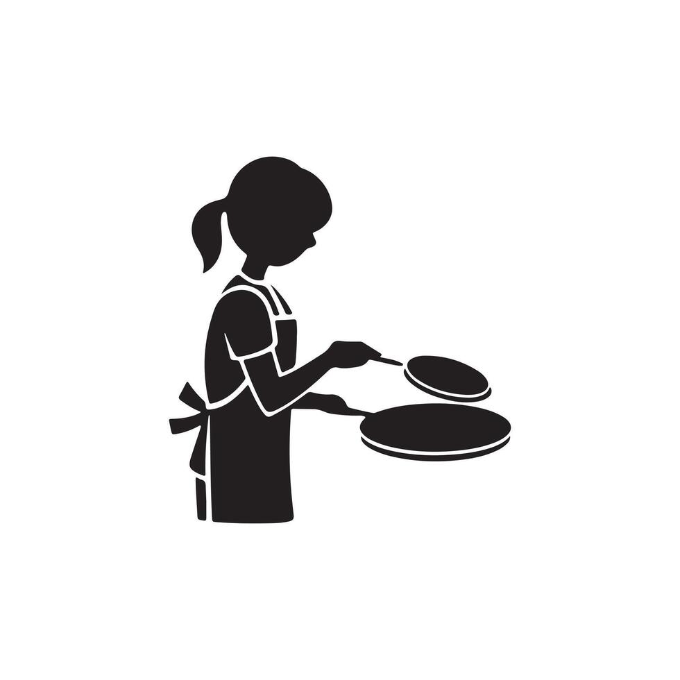 pancake day celebration vector