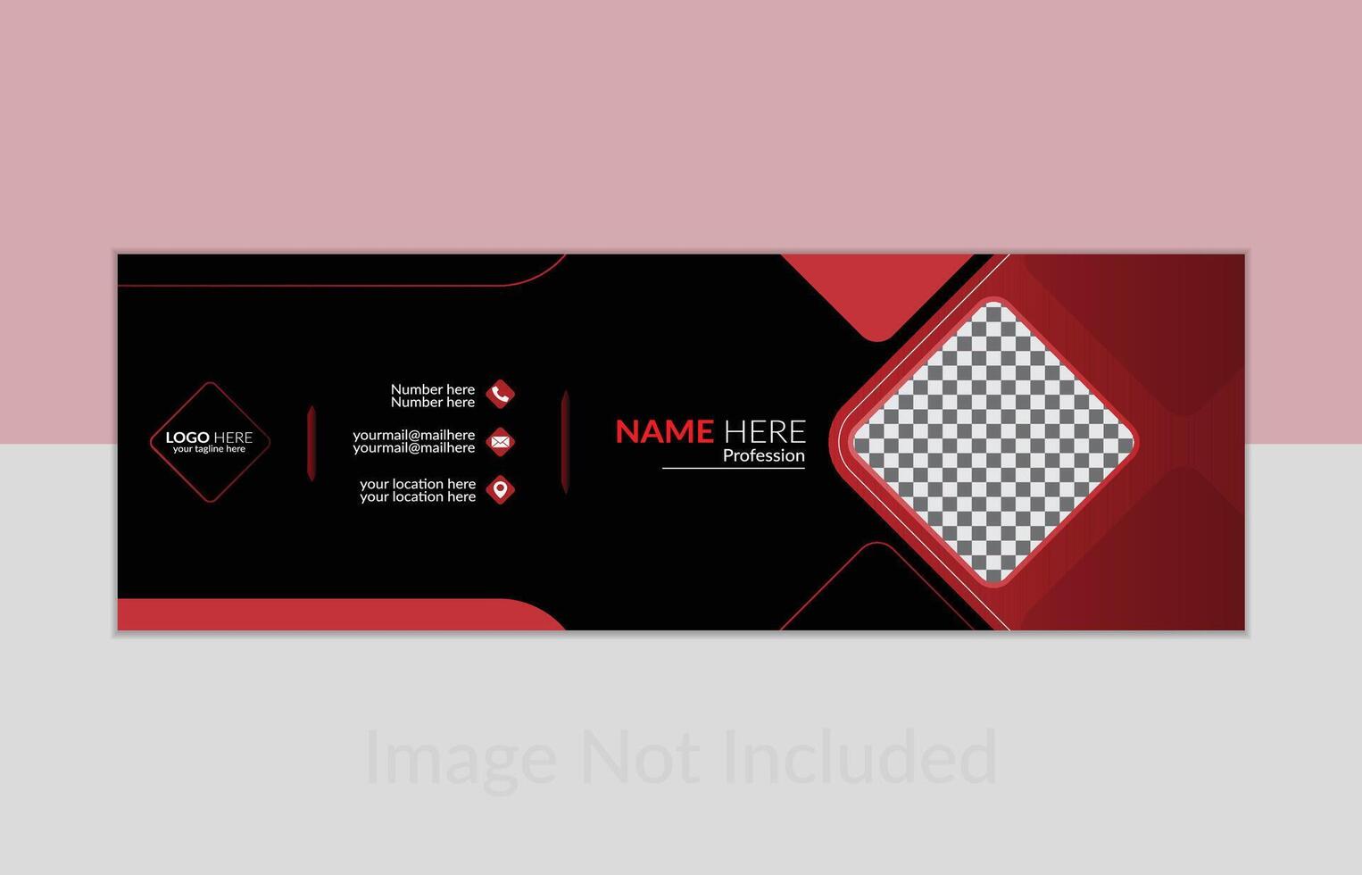 Specialist in Employee Engagement email signature design. vector