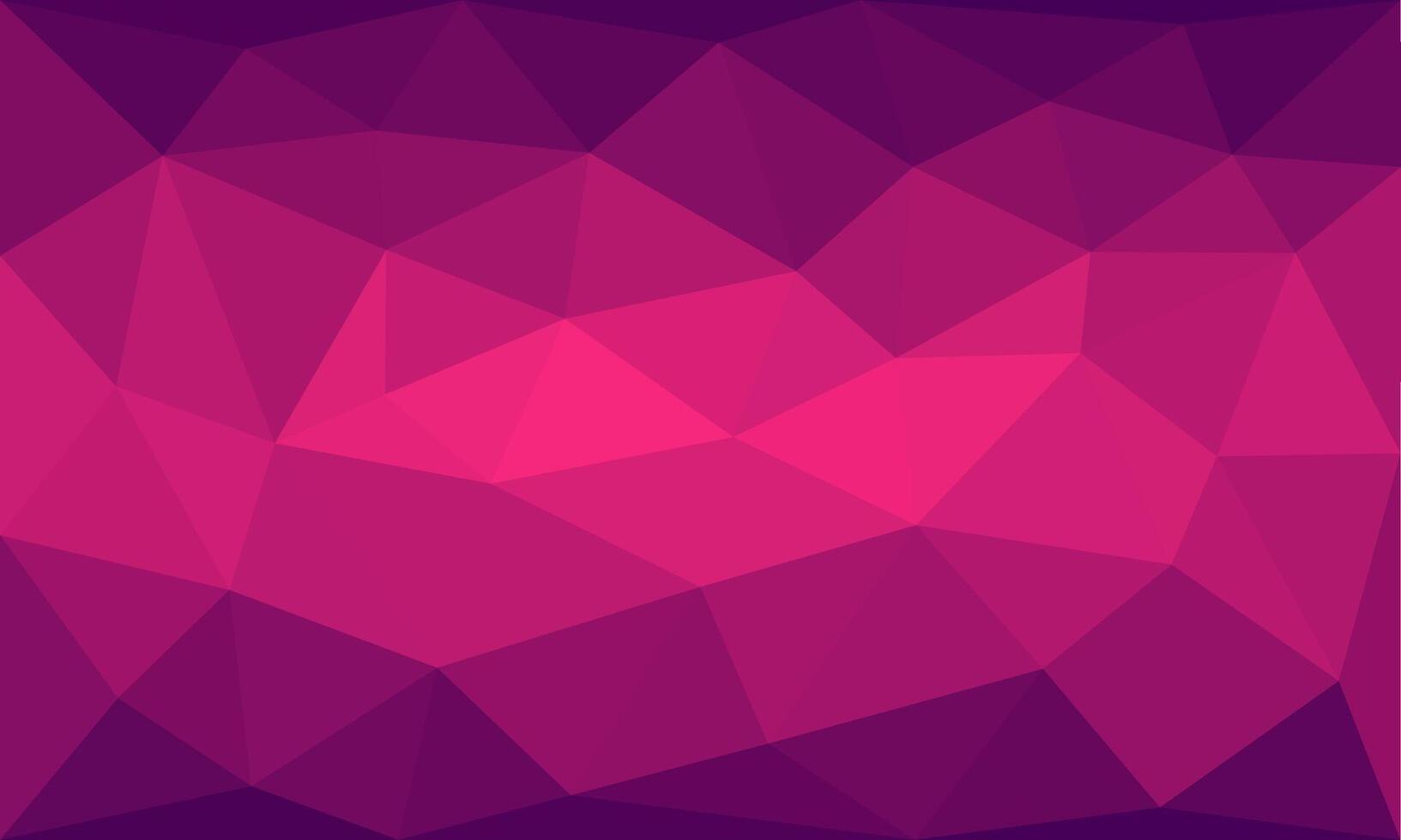 Abstract pink and magenta and yellow gradient spotlight background. Geometric triangle gradation art backdrop template vector