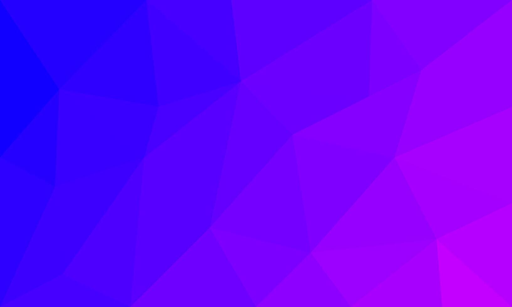 Beautiful abstract geometric triangular low poly background design. Gradient on purple and blue color vector