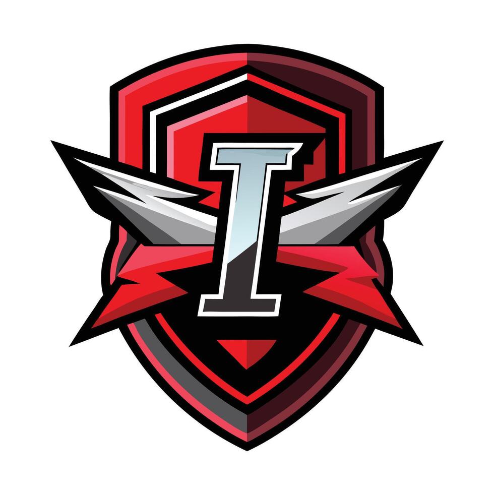 The logo for the team i vector
