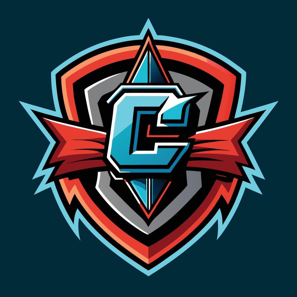 The logo for a team called c vector