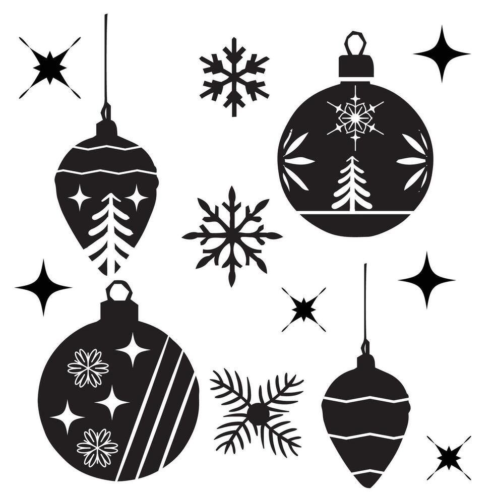 Christmas ornament ,element,snowflake, vector