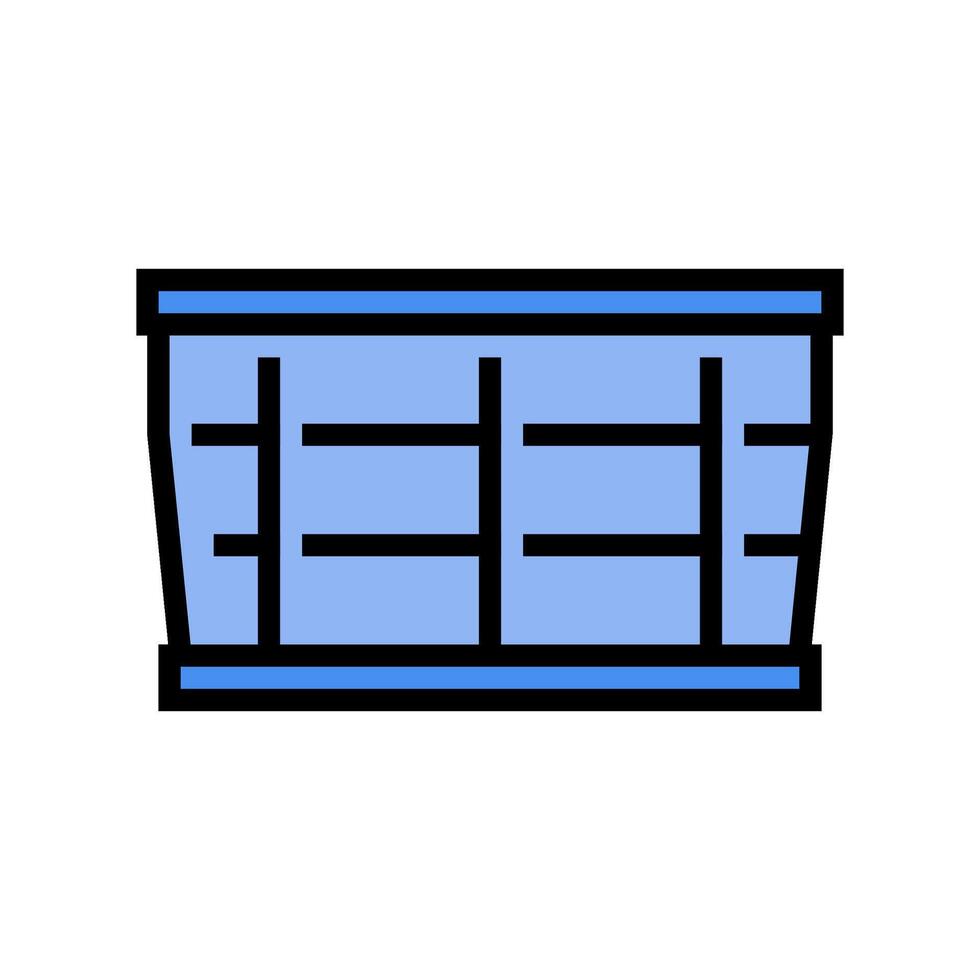 box plastic package color icon illustration vector