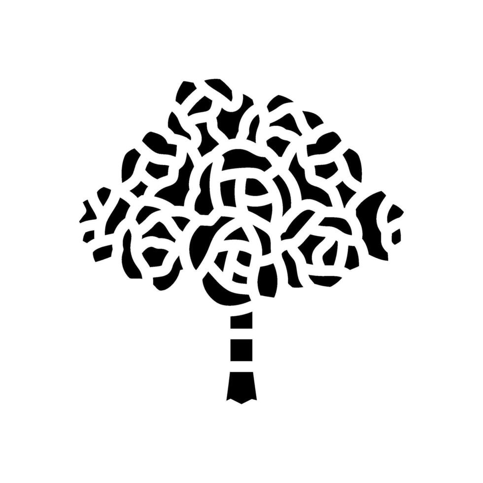 posy bouquet flower glyph icon illustration vector