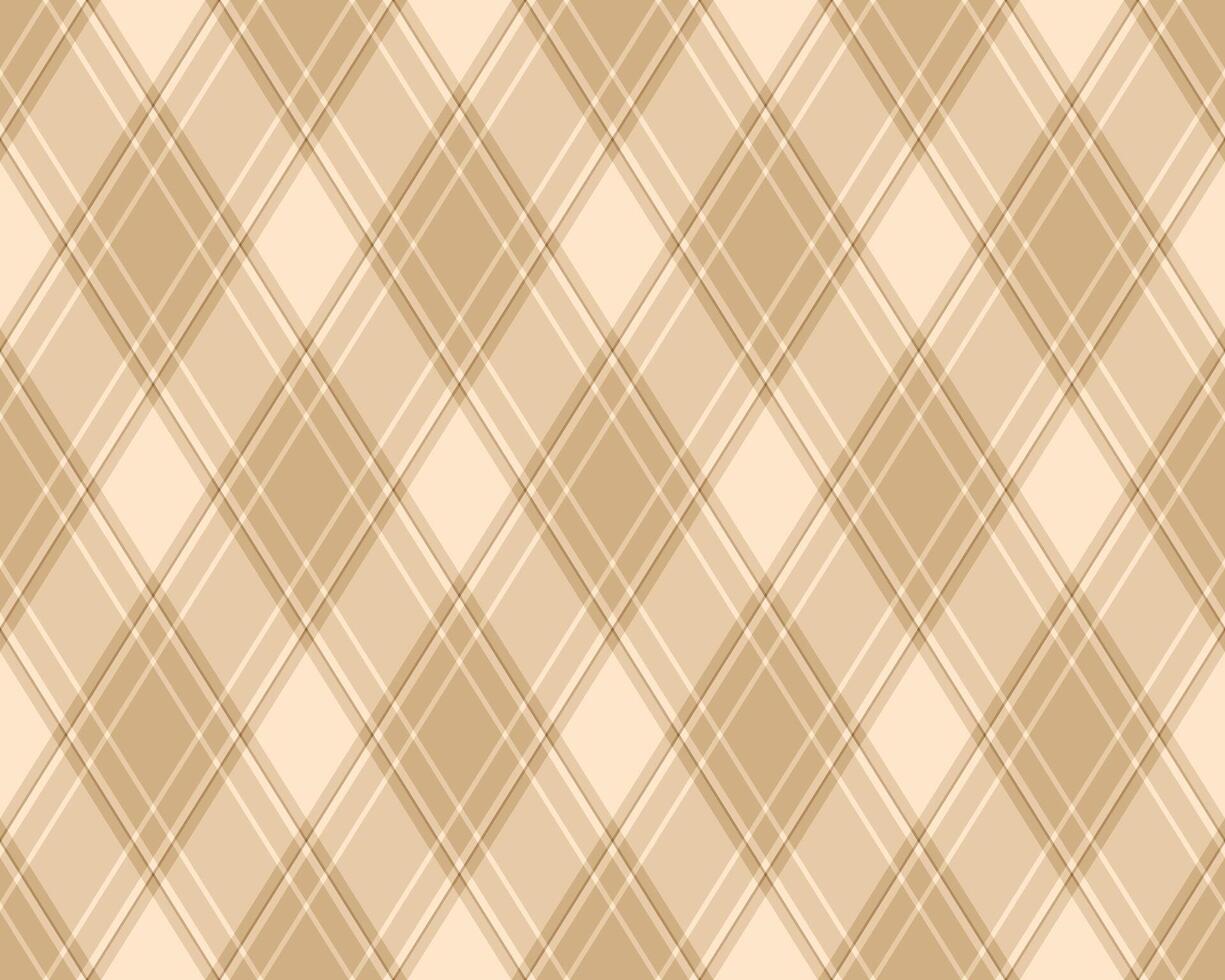 Argyle pattern of geometric rhombus. Harlequin check wallpaper design. Classic diamond shaped textile material for web background, print fabric clothing, sweater, wrapping paper, gift card, invitation vector