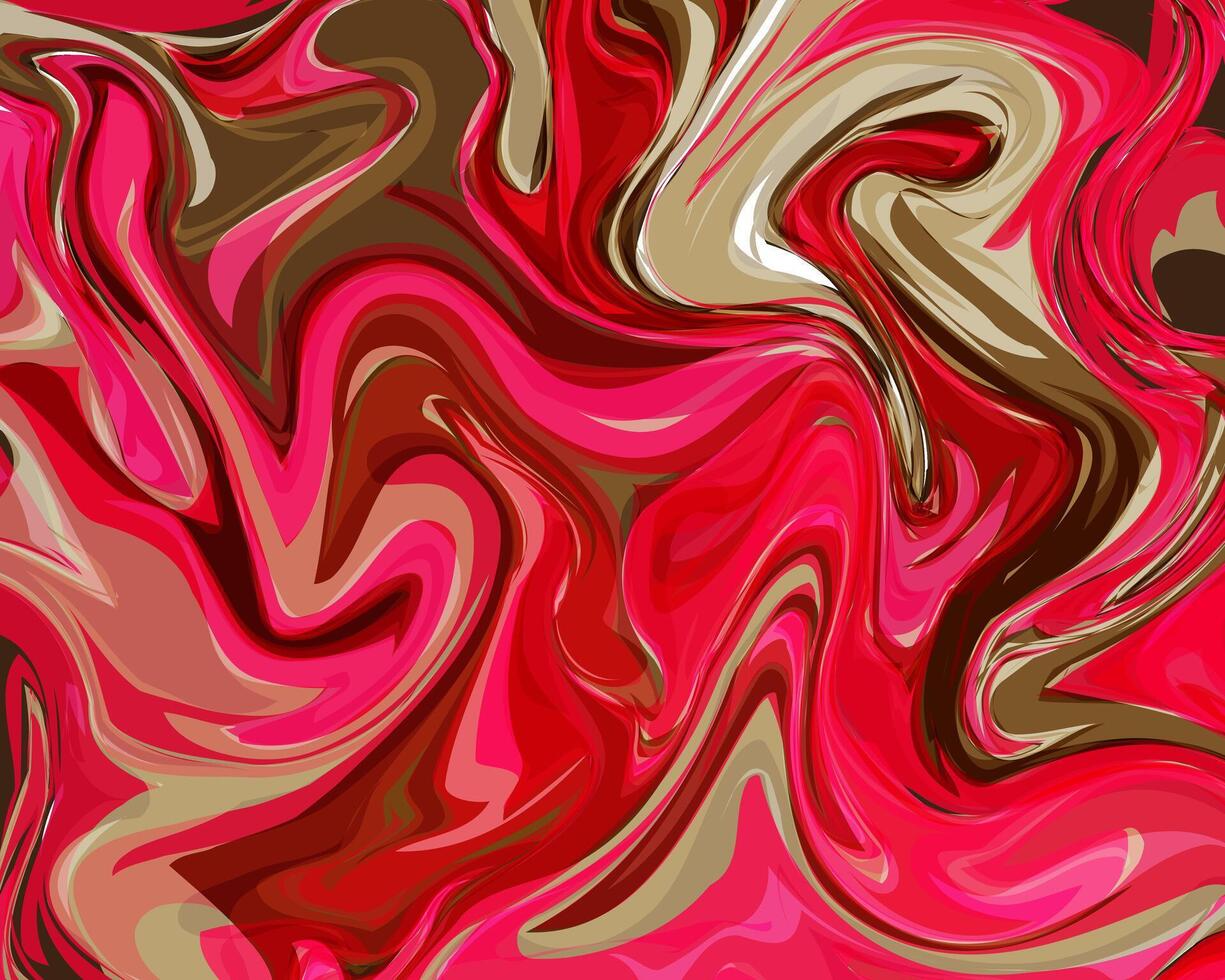 Modern abstract liquid background. Color fluid paint dynamic concept template for print banner, poster, web page, landing. Flat design. illustration. vector