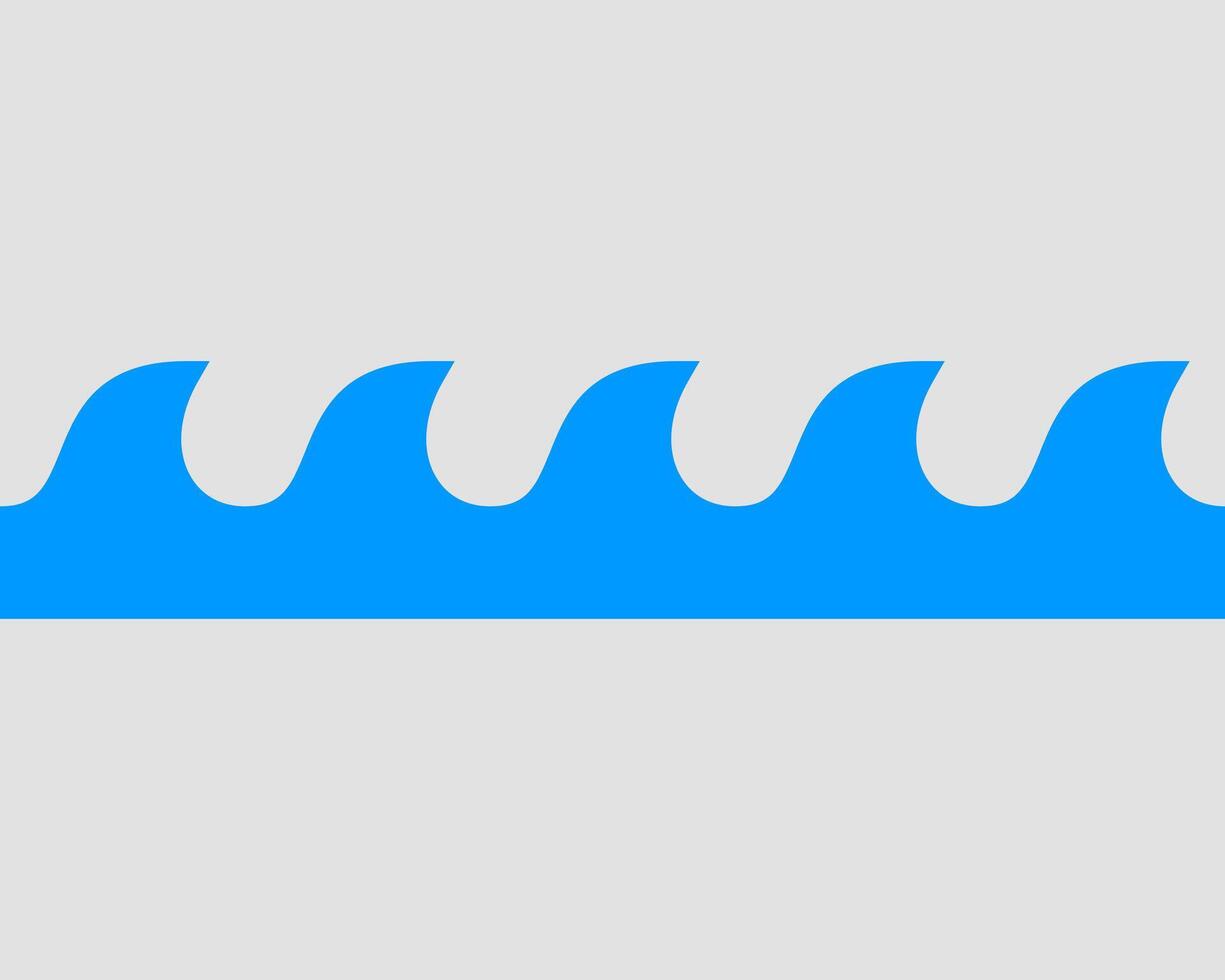 Waves design. Water wave icon. Wavy lines isolated. vector