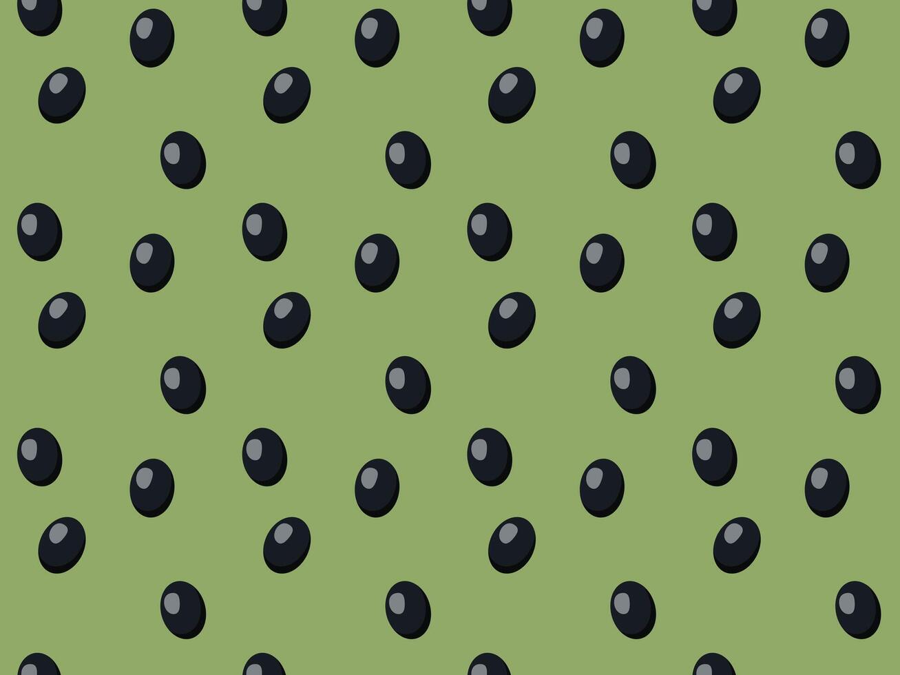 Green olive pattern seamless. food background design for web, paper or fabric print. vector
