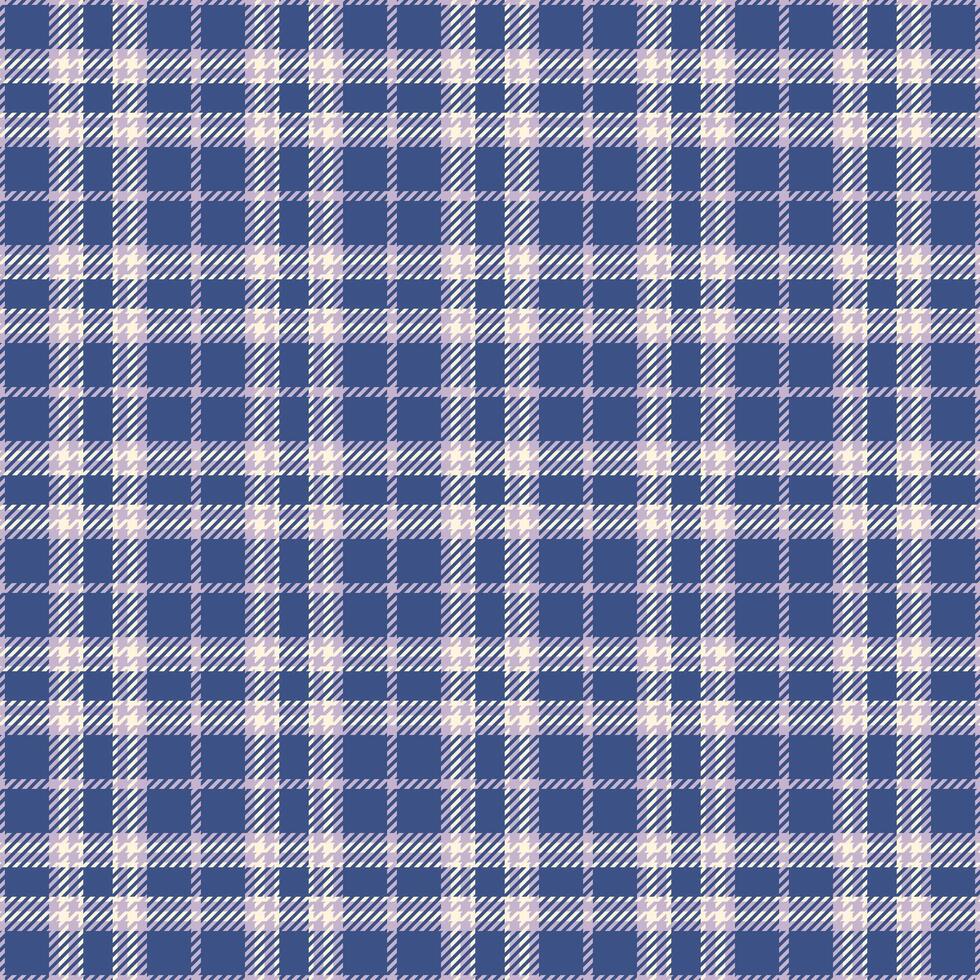 Discount check tartan texture, canvas textile seamless. Crease background plaid fabric pattern in blue and light colors. vector