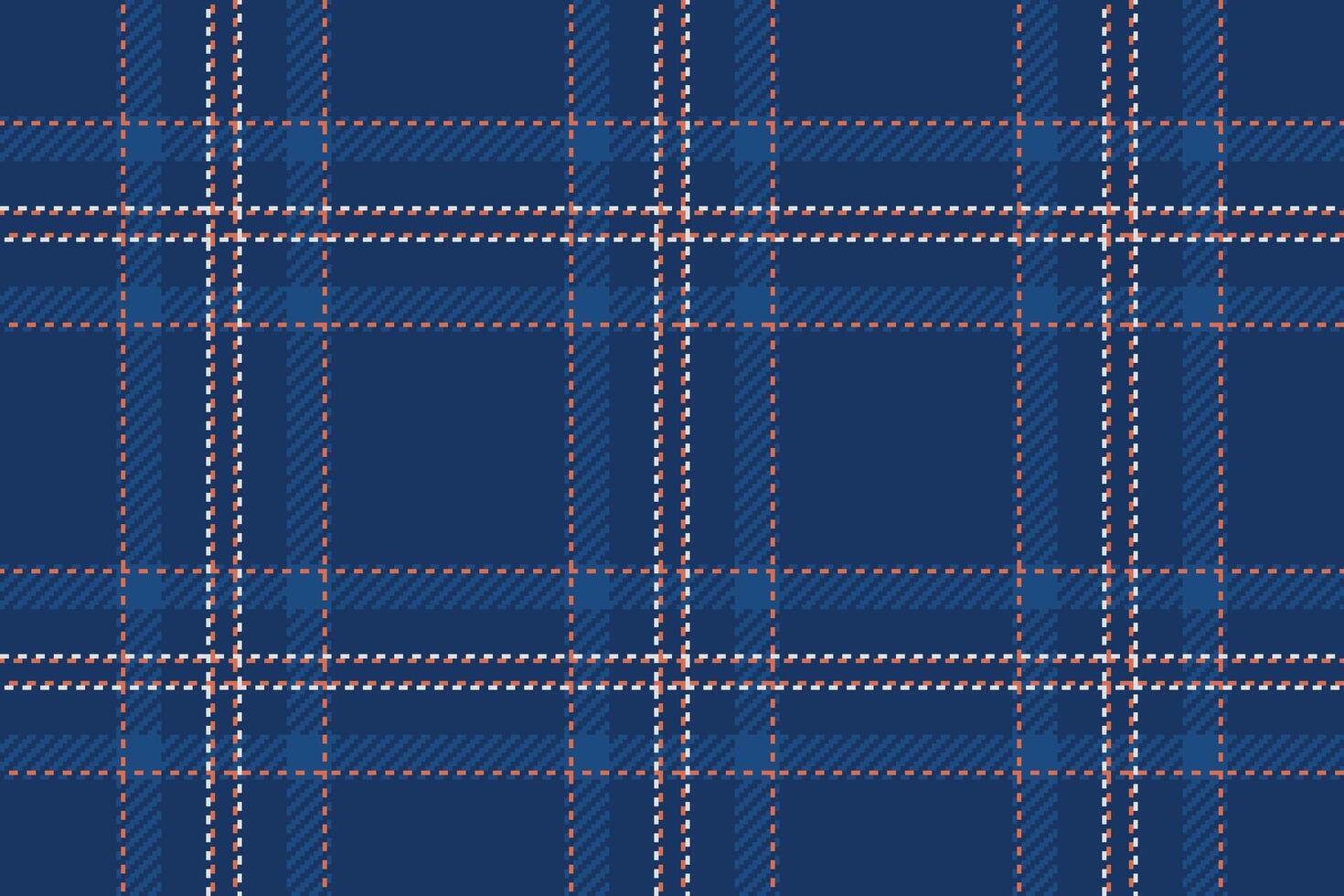 List texture background textile, multicultural fabric pattern tartan. Messy seamless check plaid in blue and red colors. vector