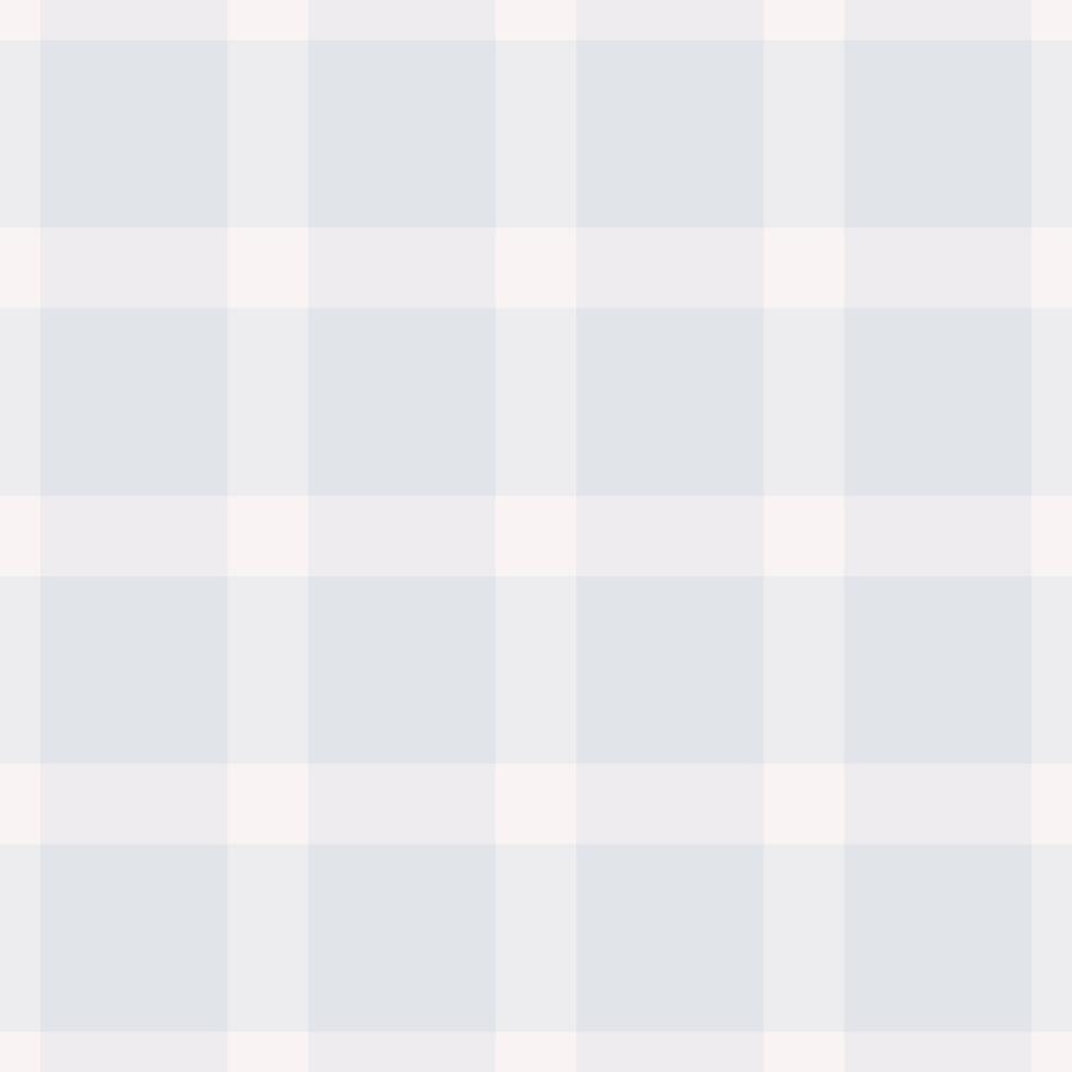 Luxurious tartan check, rug seamless texture plaid. Ragged background textile fabric pattern in white and sterling silver colors. vector