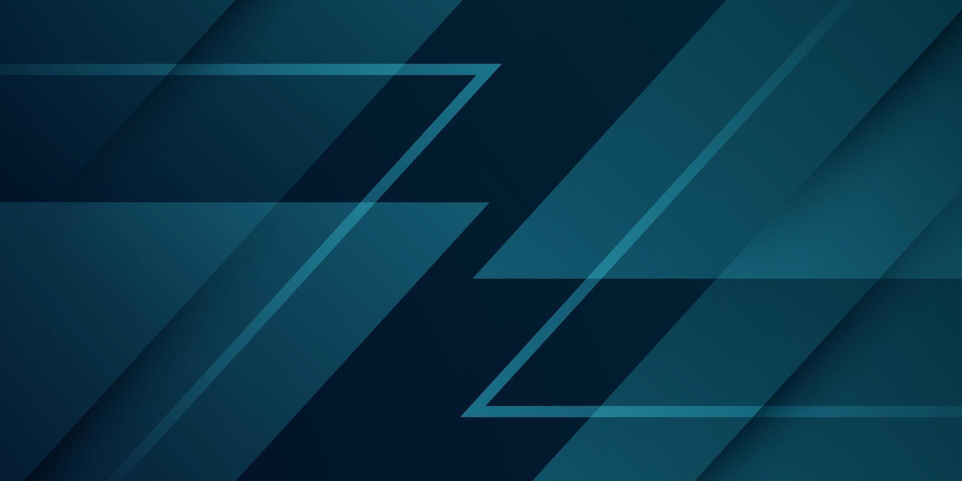 Abstract dark blue overlap shadow 3D background. Papercut background with straight line and shadow. Dark blue background with trendy pattern design. vector