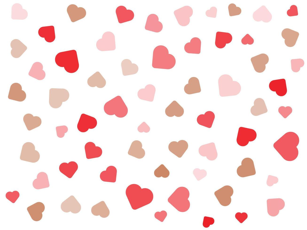 abstract love pattern vector