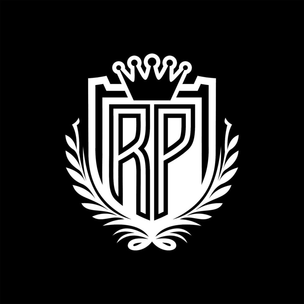 The logo for rp vector