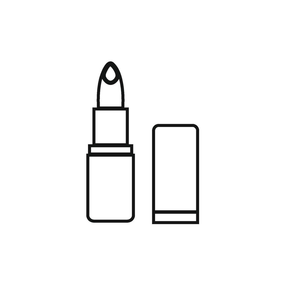 Lipstick icon illustration vector