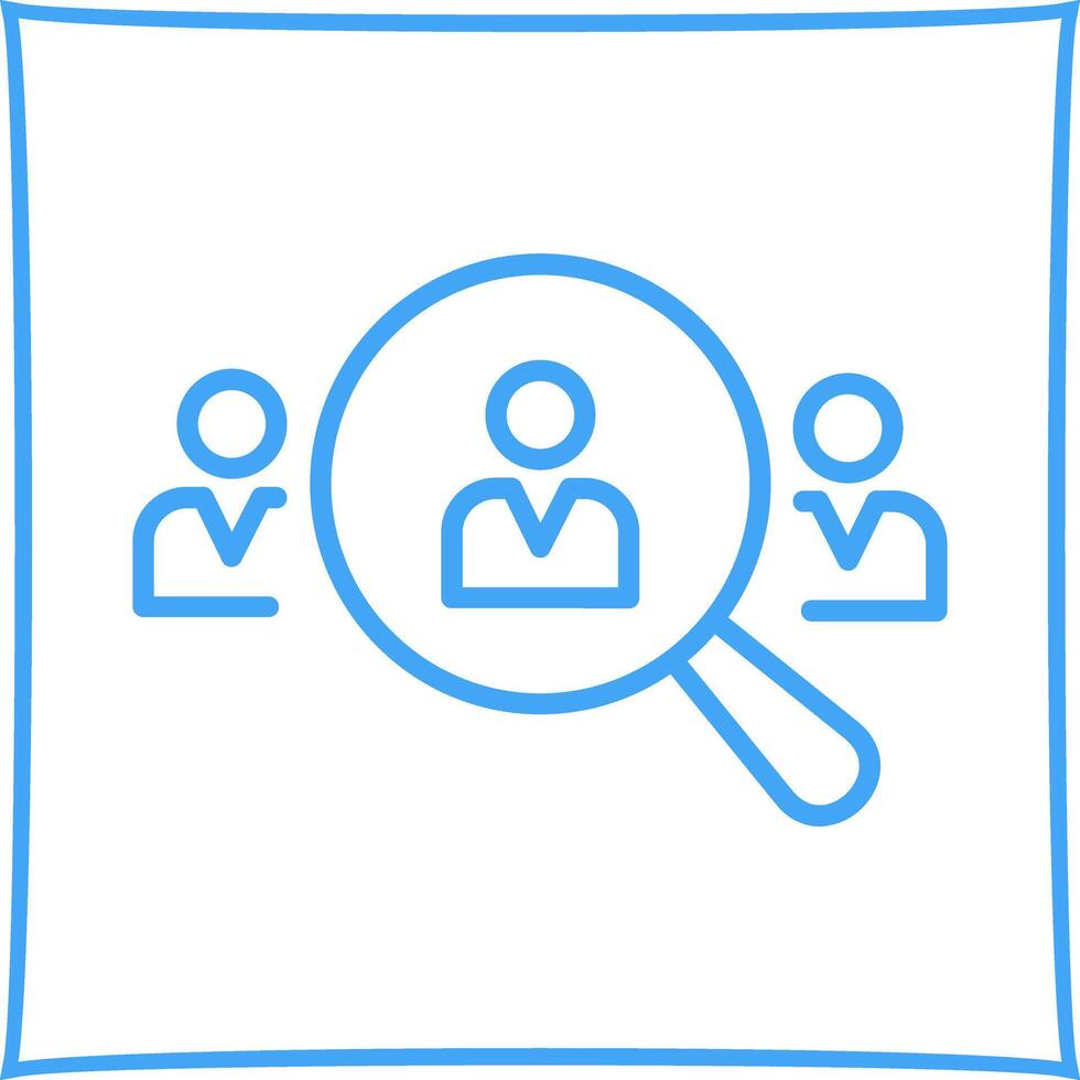 Recruitment Icon Design vector