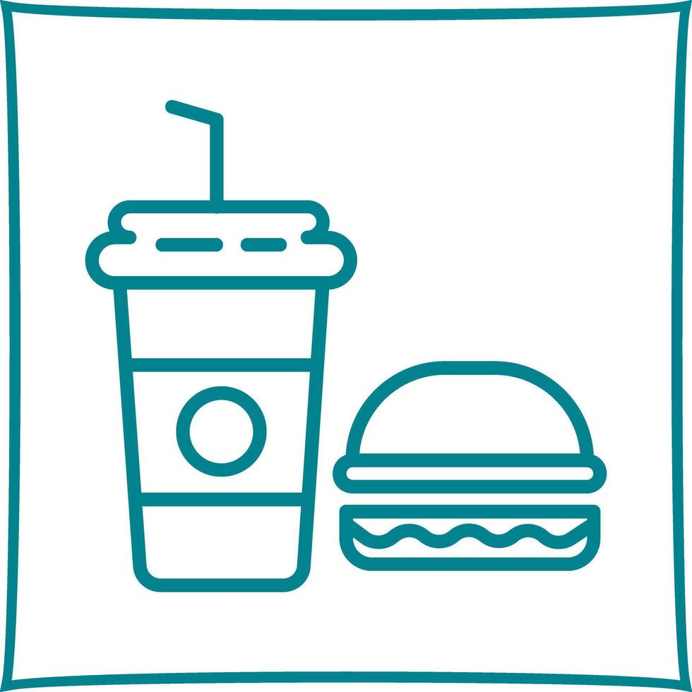 Party Food Icon Design vector
