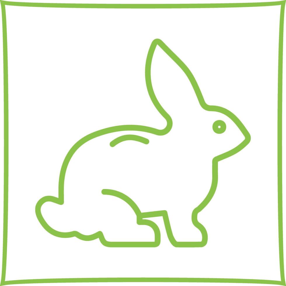 Rabbit Icon Design vector