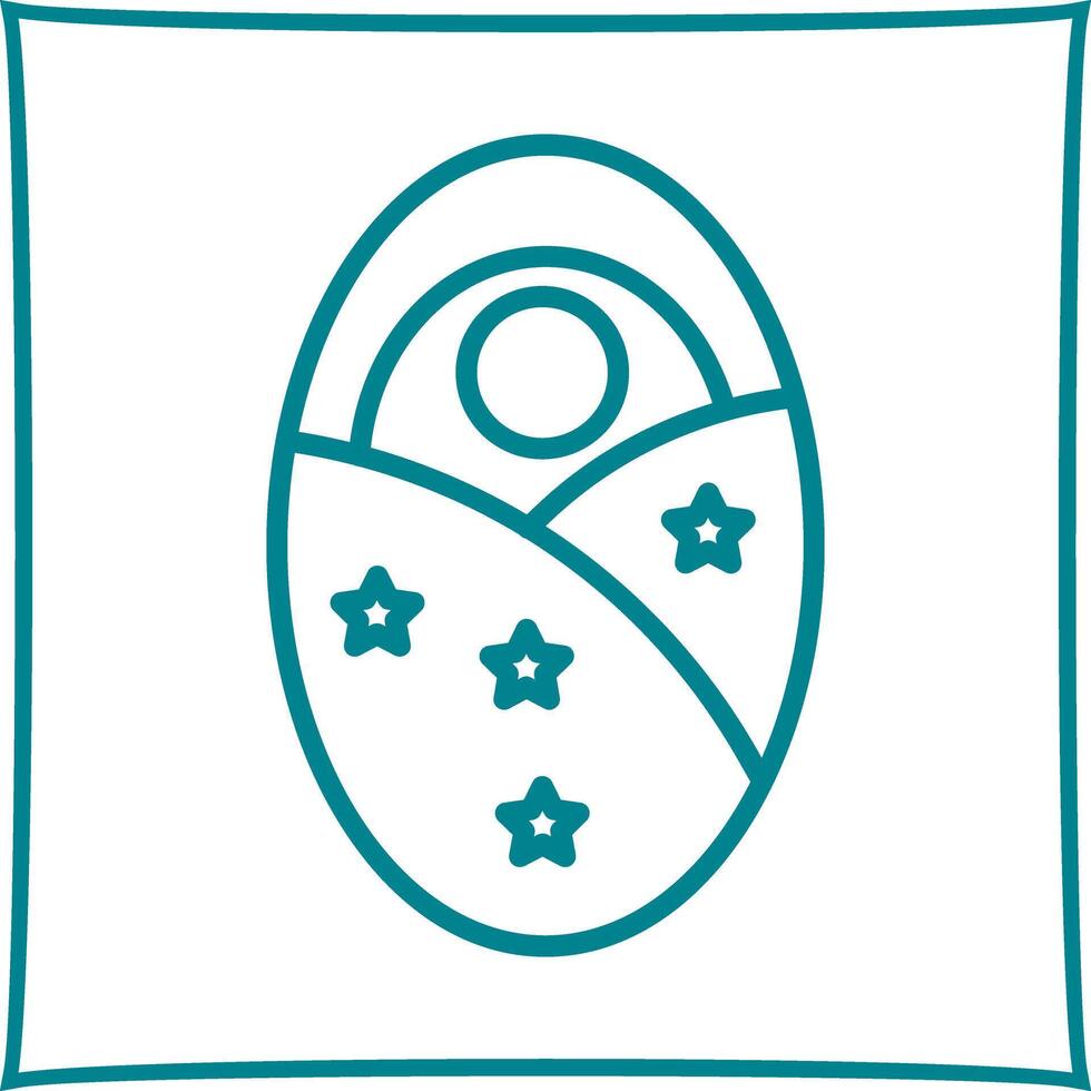 Swaddle Time Icon Design vector