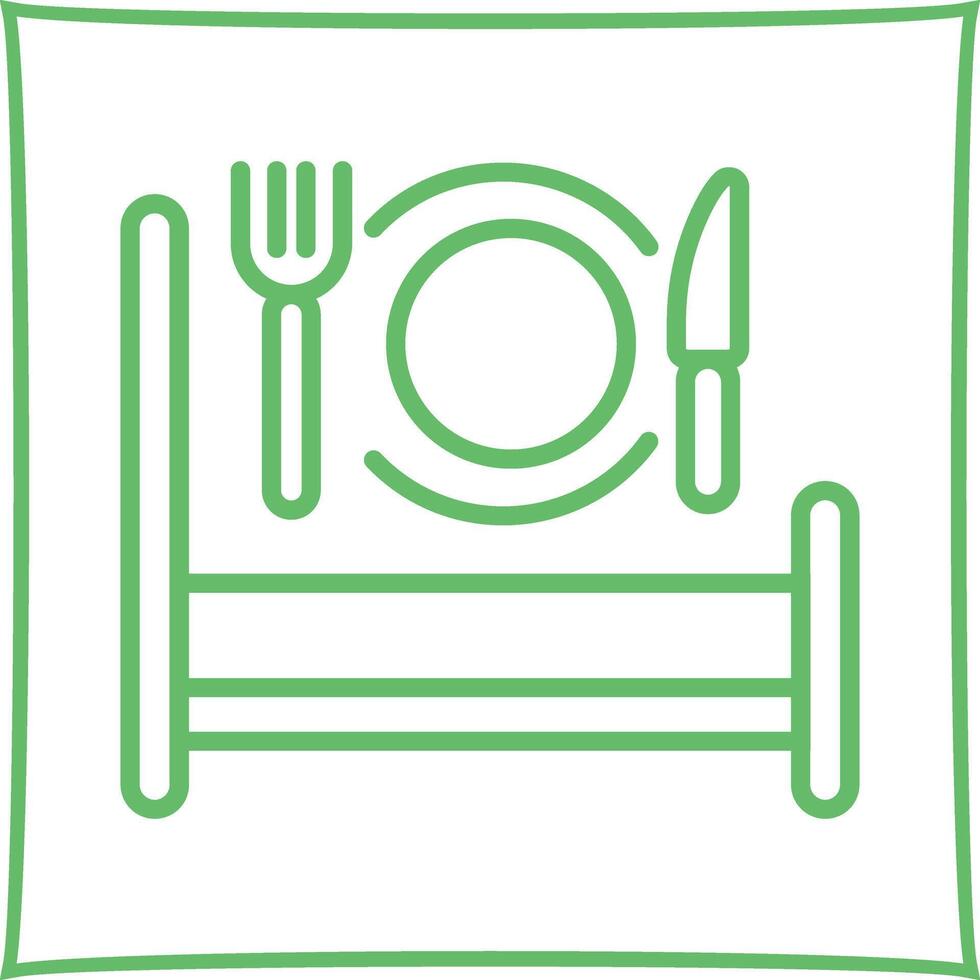 Breakfast in Bed Icon Design vector