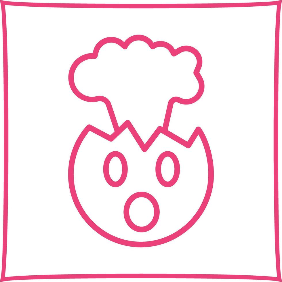 Exploding Head Icon Design vector