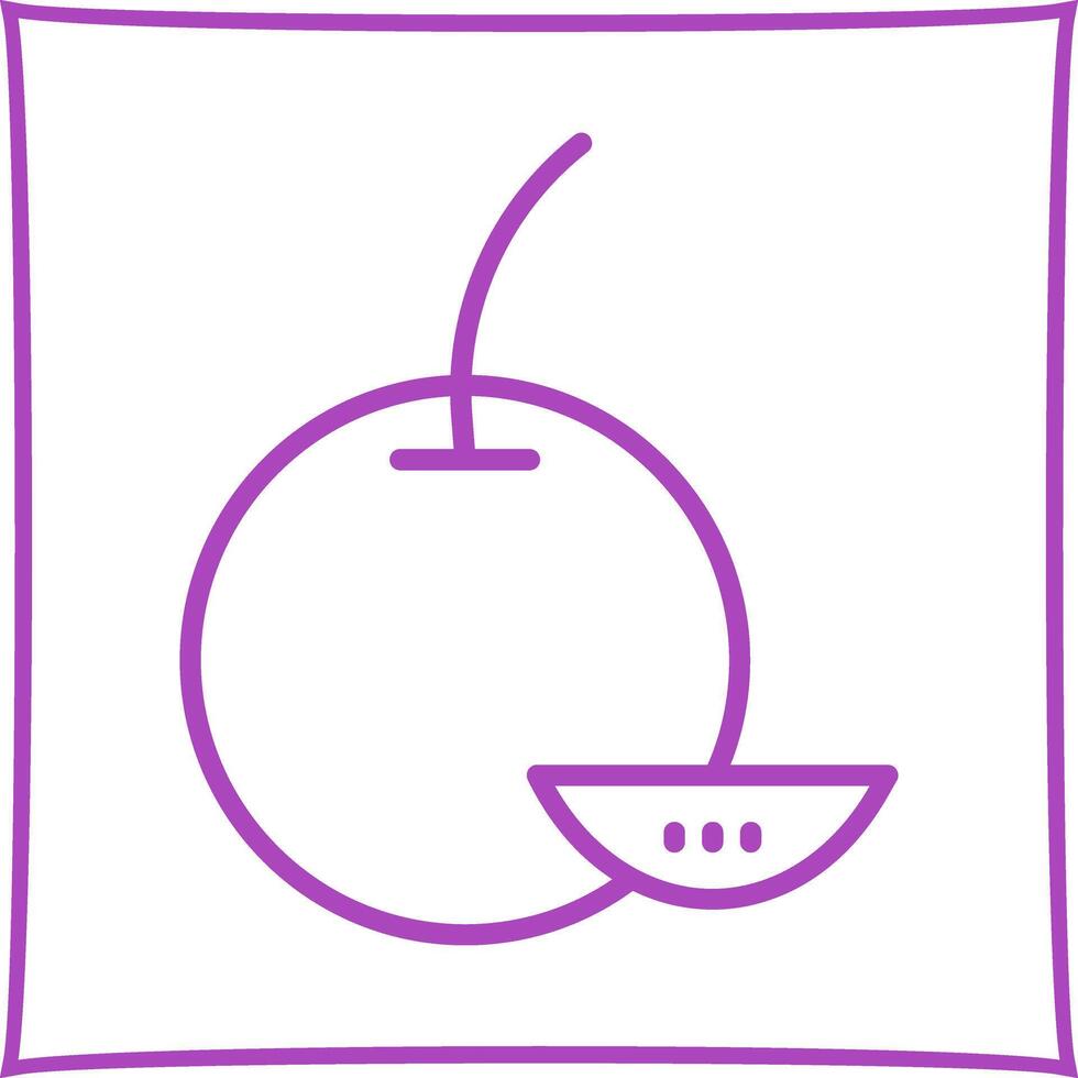 Tangerine Icon Design vector