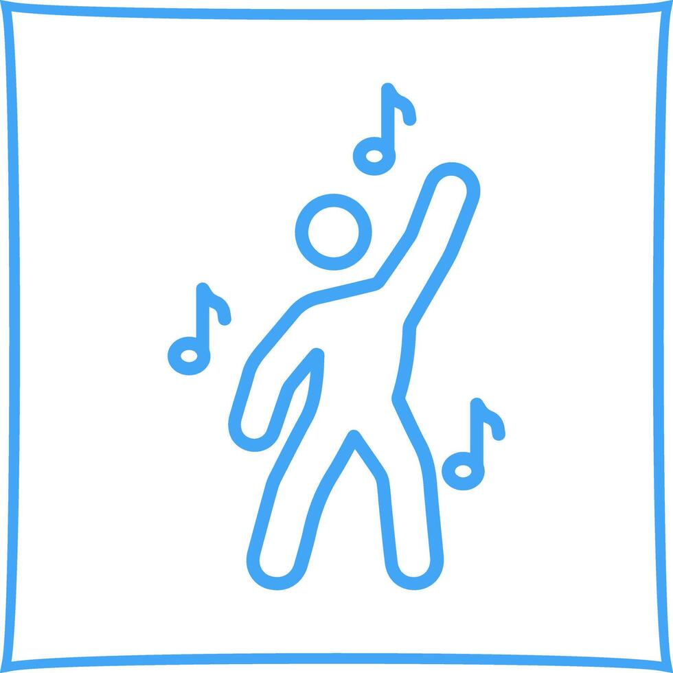Music and Dance Icon Design vector