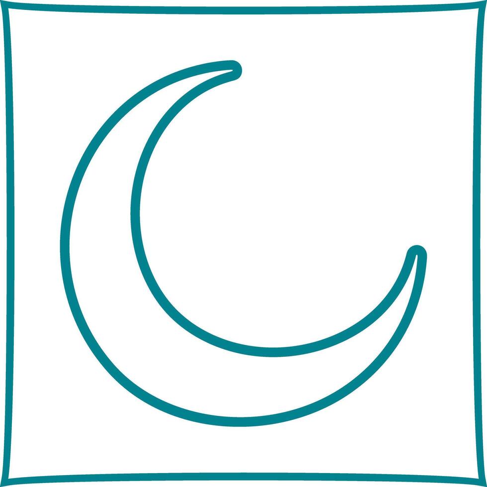 Moon Icon Design vector