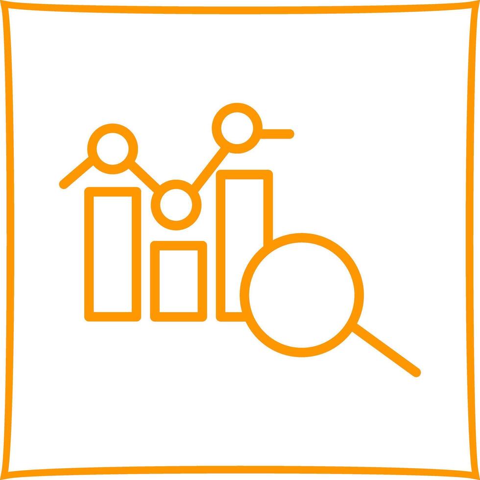 Data Analytics Icon Design vector