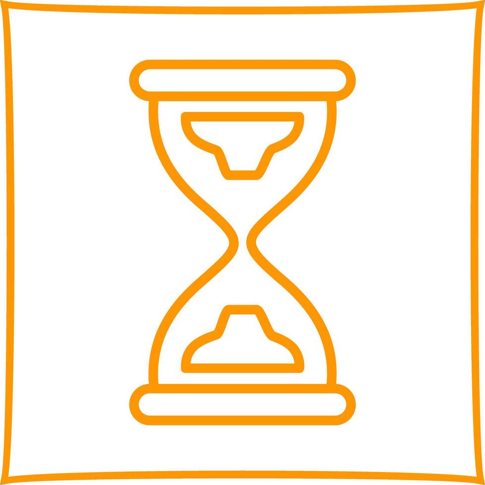 Sand Timer Icon Design vector