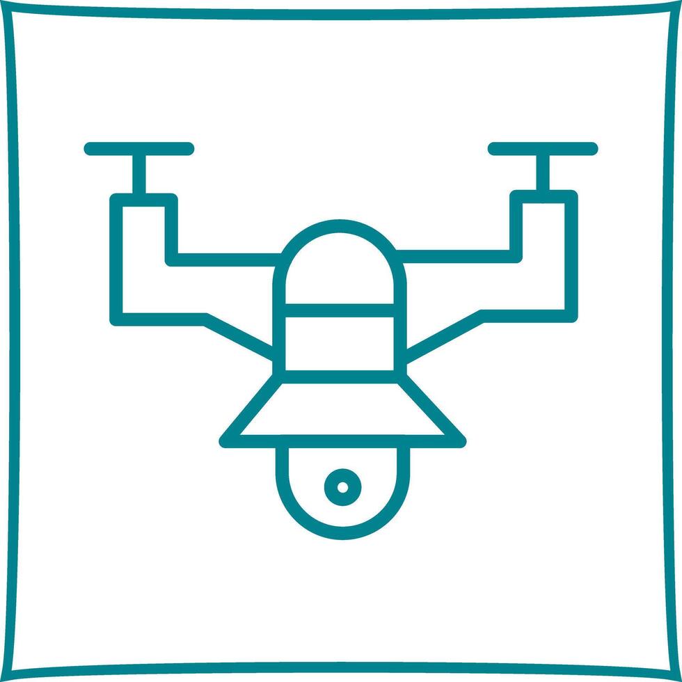 Drone Photography Icon Design vector