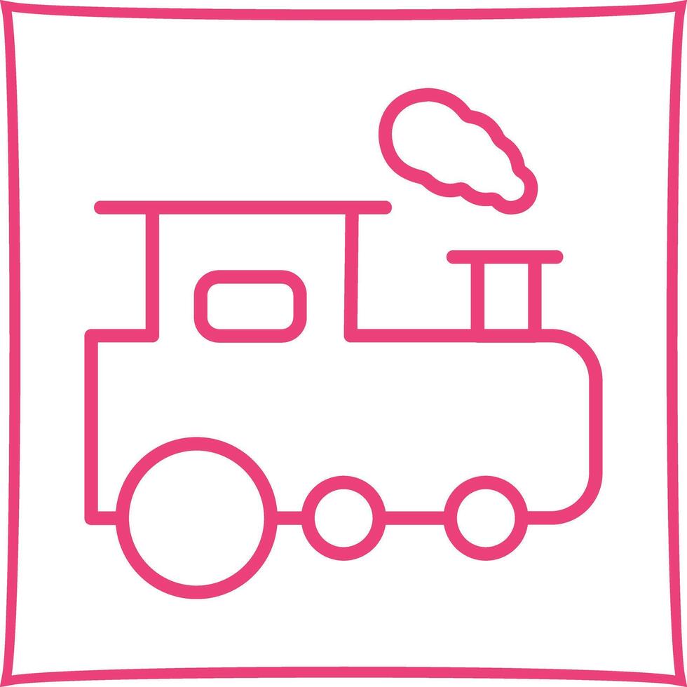 Train Icon Design vector