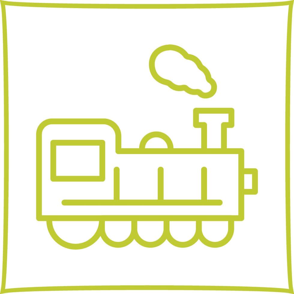 Locomotive Icon Design vector