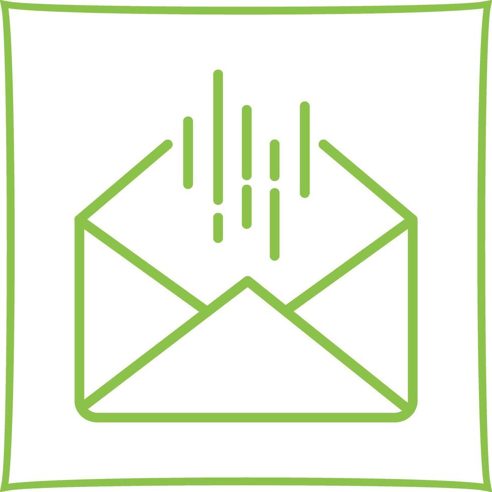 Mail Sorting Icon Design vector