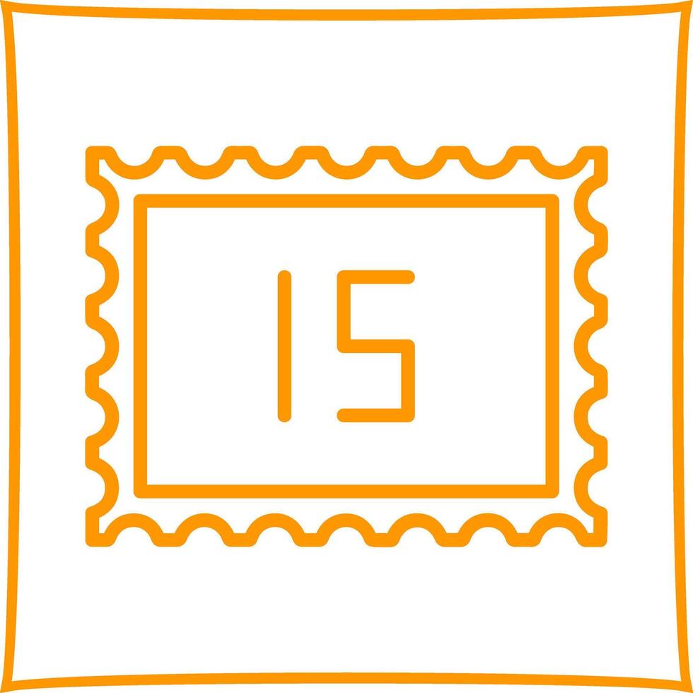 Postage Due Icon Design vector