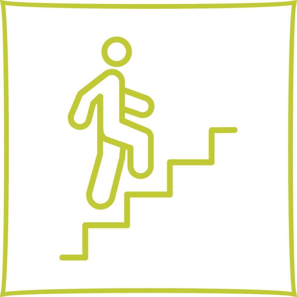 Career Ladder Icon Design vector