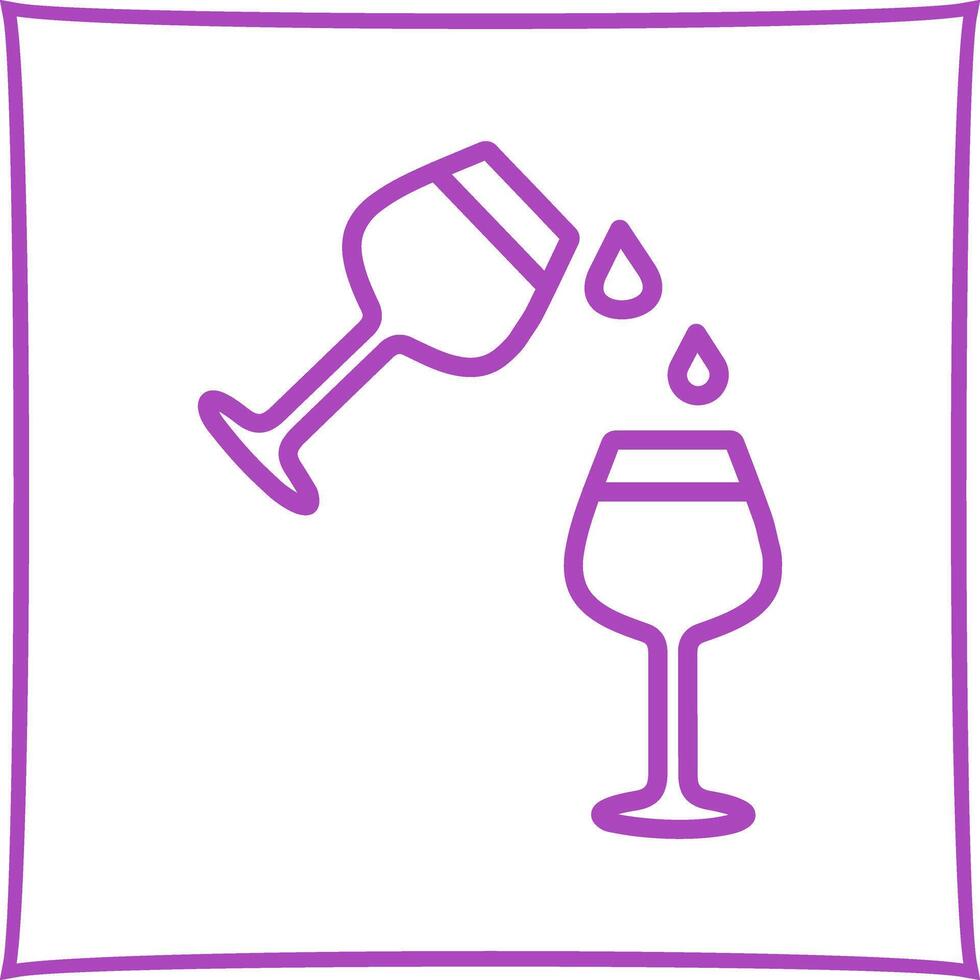 Wine Sip Icon Design vector