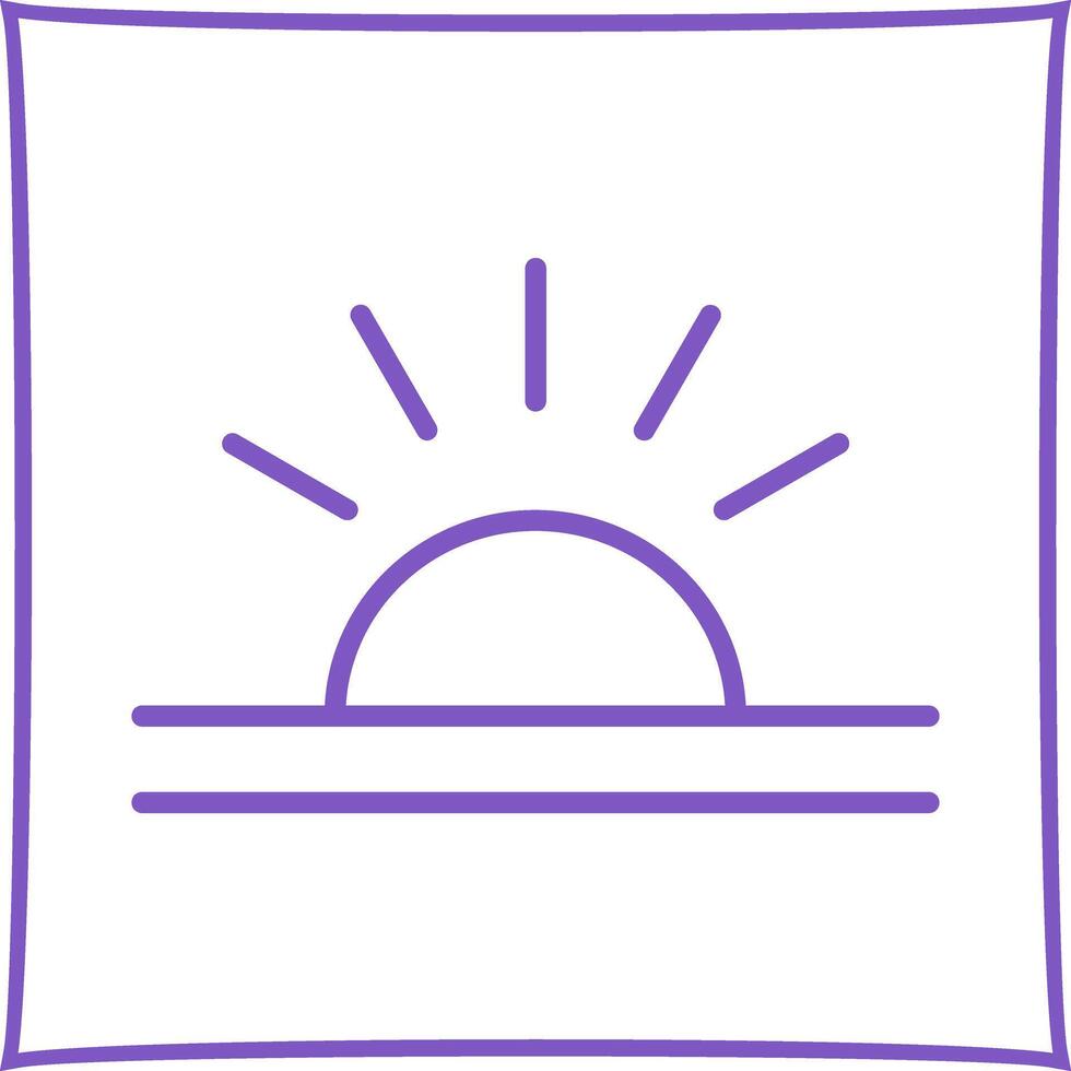 Sunrise Icon Design vector