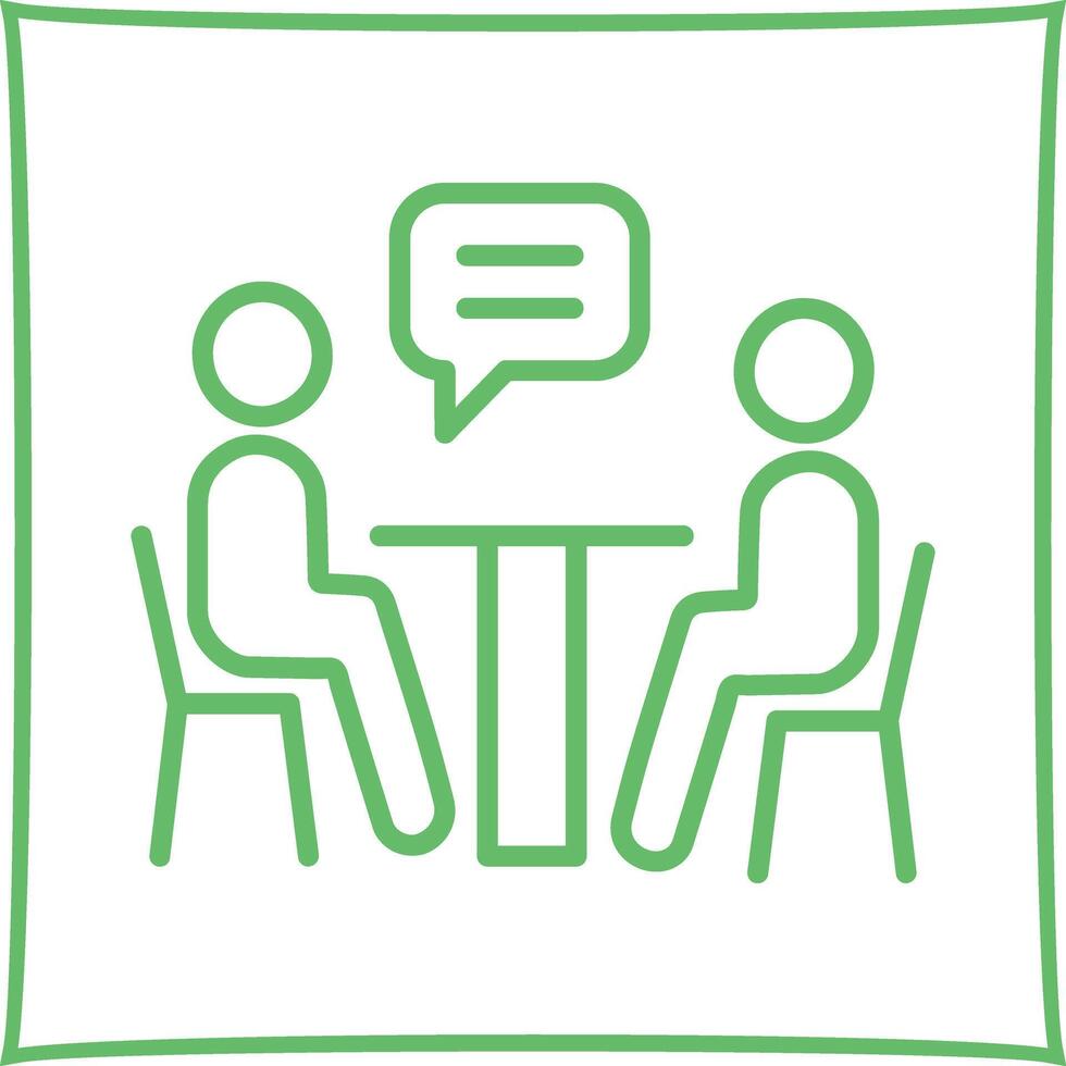 News Interview Icon Design vector